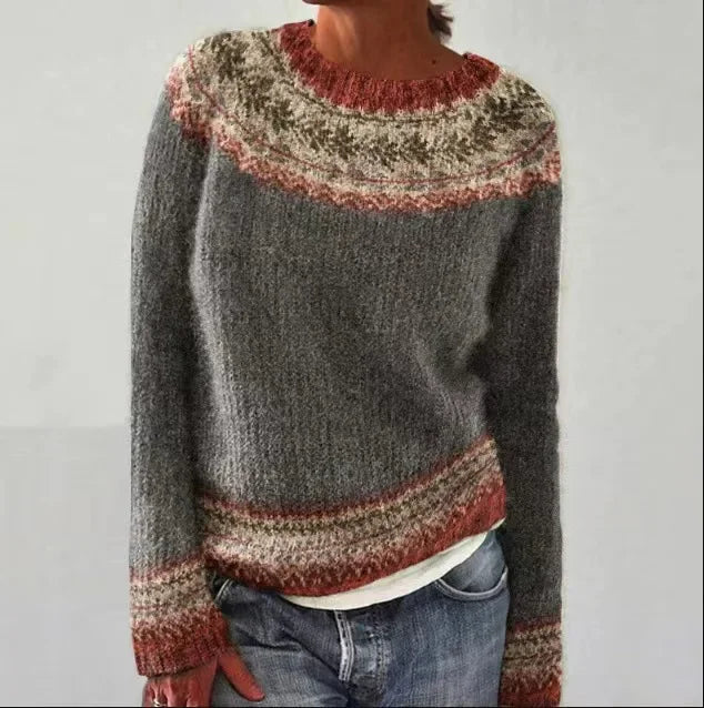 Echoarchiv | Clair Strickpulli Herbst Mit Mustern