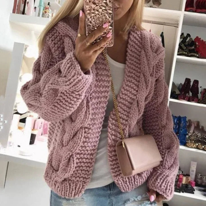 Dicker pullover für kalte Tage