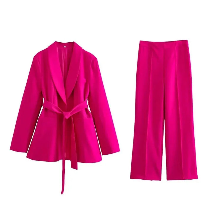 Echoarchiv | Stylisches Blazer Set für Frauen - Blazer Jacke+Hose