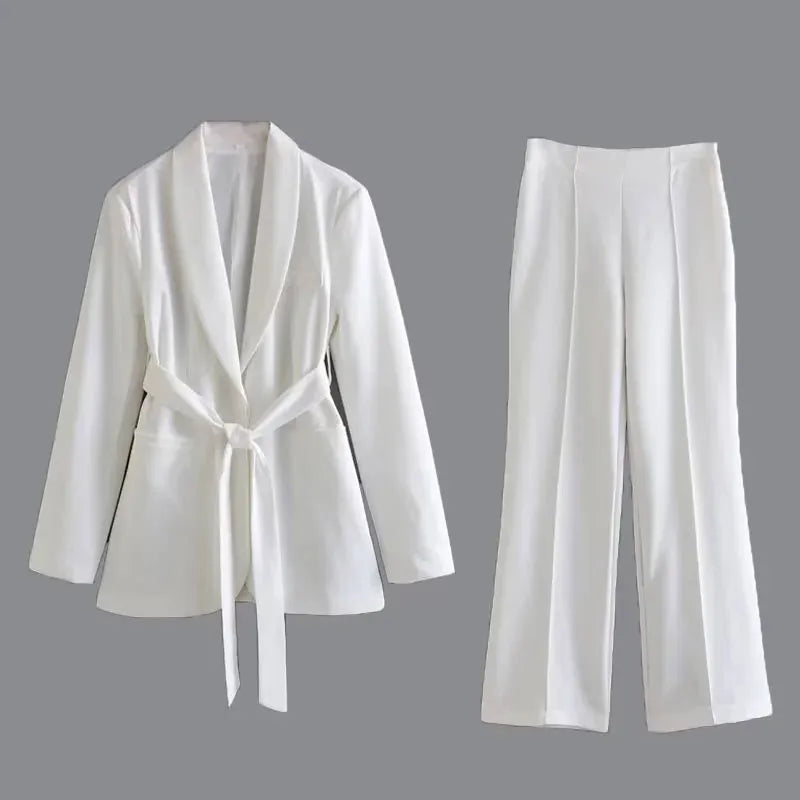 Echoarchiv | Stylisches Blazer Set für Frauen - Blazer Jacke+Hose