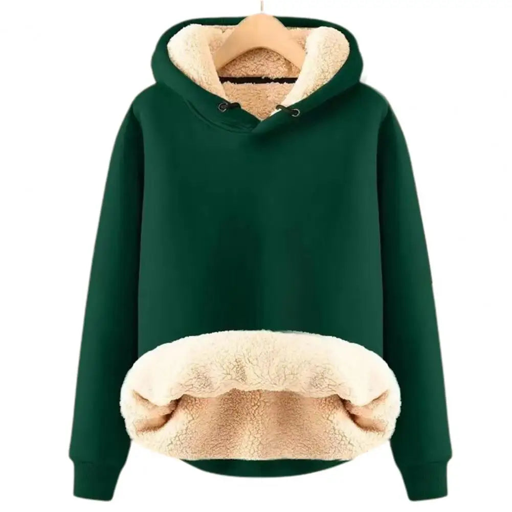 Echoarchiv | Warmer Hoodie mit Fleece-futter Polyester und Sherpa Bequem und Trendy