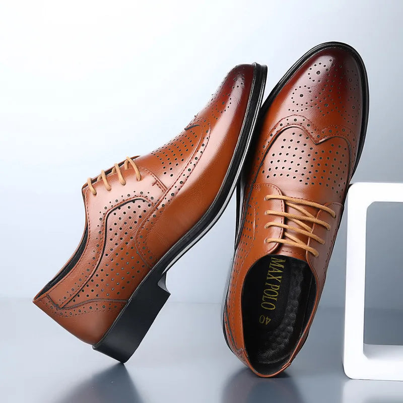Echoarchiv | Bequeme Oxford Herren Business Anzug Schuhe