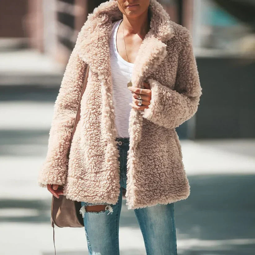 Echoarchiv | Warme Fleece Mantel
