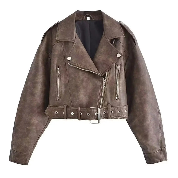 Echoarchiv | Winter Damen jacke mit Gürtel