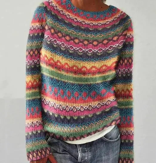 Echoarchiv | Clair Strickpulli Herbst Mit Mustern