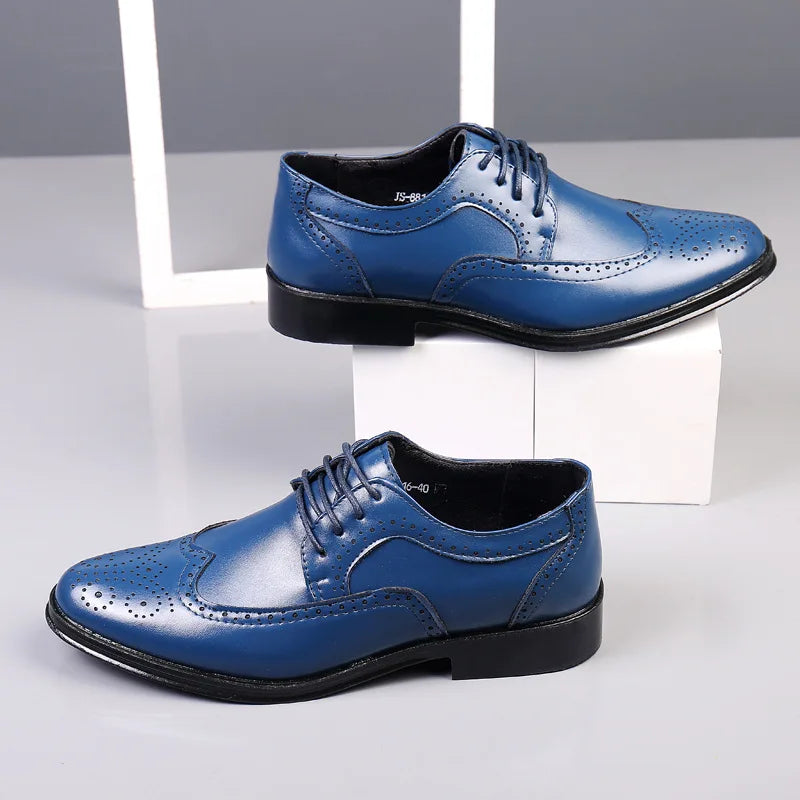 Echoarchiv | Bequeme Oxford Herren Business Anzug Schuhe