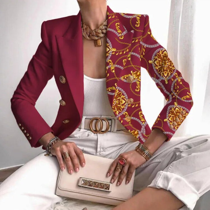 Echoarchiv | Blazer Gedruckt In Der Taille