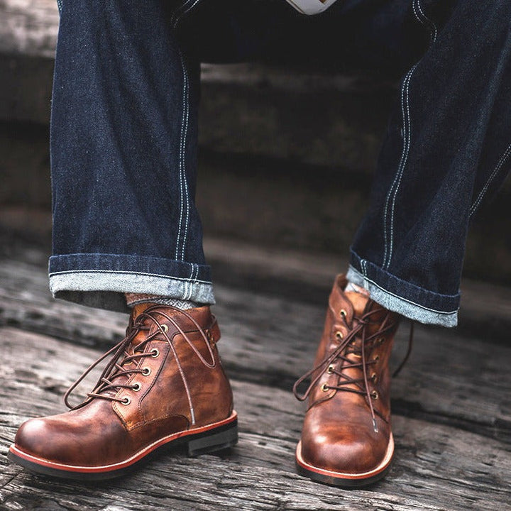 Echoarchiv | Herren Lederstiefel