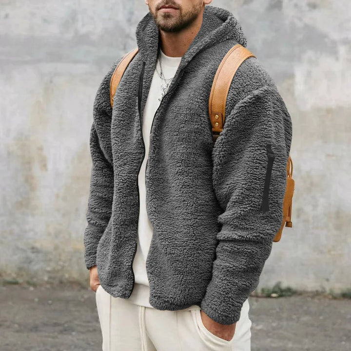 Schwere Winterjacke aus Fleece – Avérine