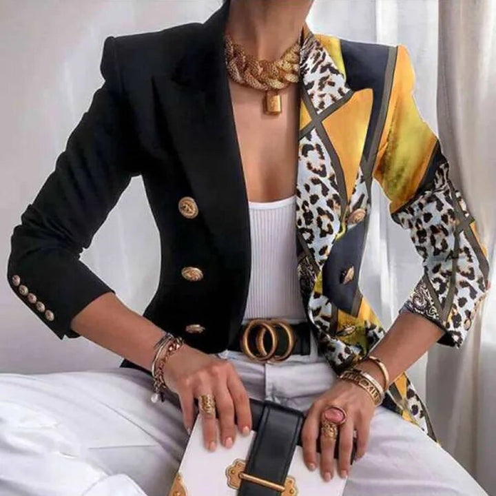 Echoarchiv | Blazer Gedruckt In Der Taille
