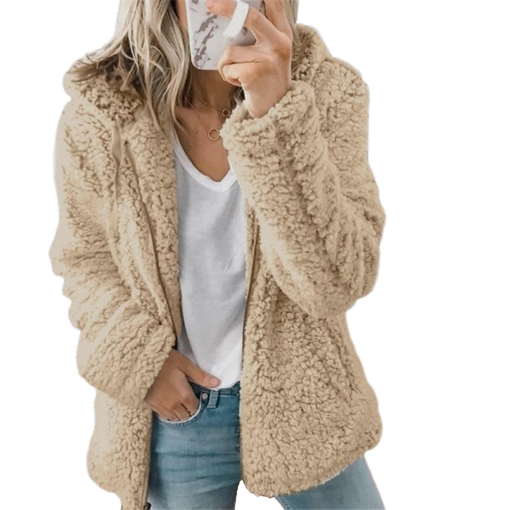Echoarchiv | Teddy Fleecejacke Damen Lang