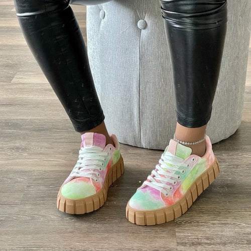 Modische orthopädische Damenschuhe mit PlatEchoarchivusohle