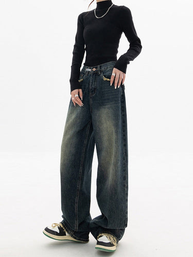 Echoarchiv - Damen Vintage Baggy JEchoarchivns