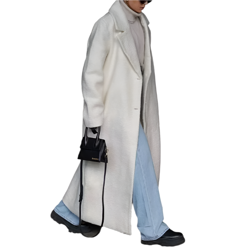 Echoarchiv | Warme Plüsch Damen Winterjacke