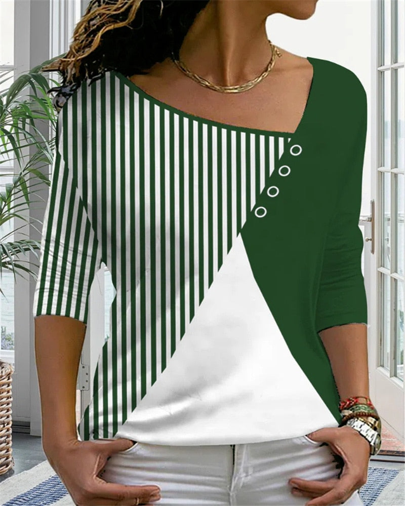 Echoarchiv | Mirtesshirt V-Ausschnitt T-Shirt für Damen