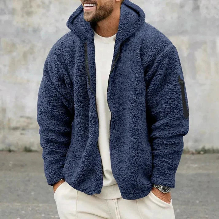 Echoarchiv | Herren Kapuzen-Fleecejacke