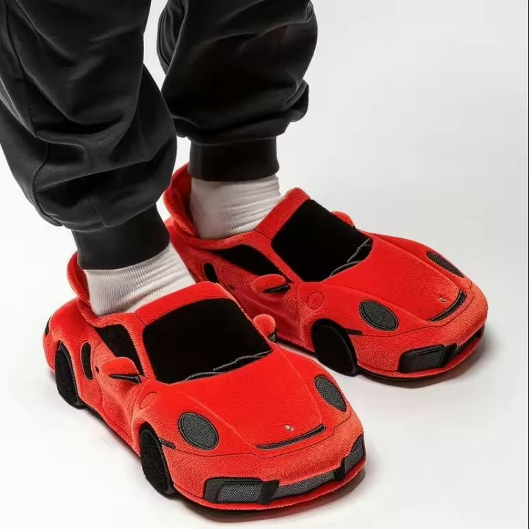 Damen Pantoffeln mit Auto-Inspiriertem Design & Rutschfester Sohle | Echoarchiv