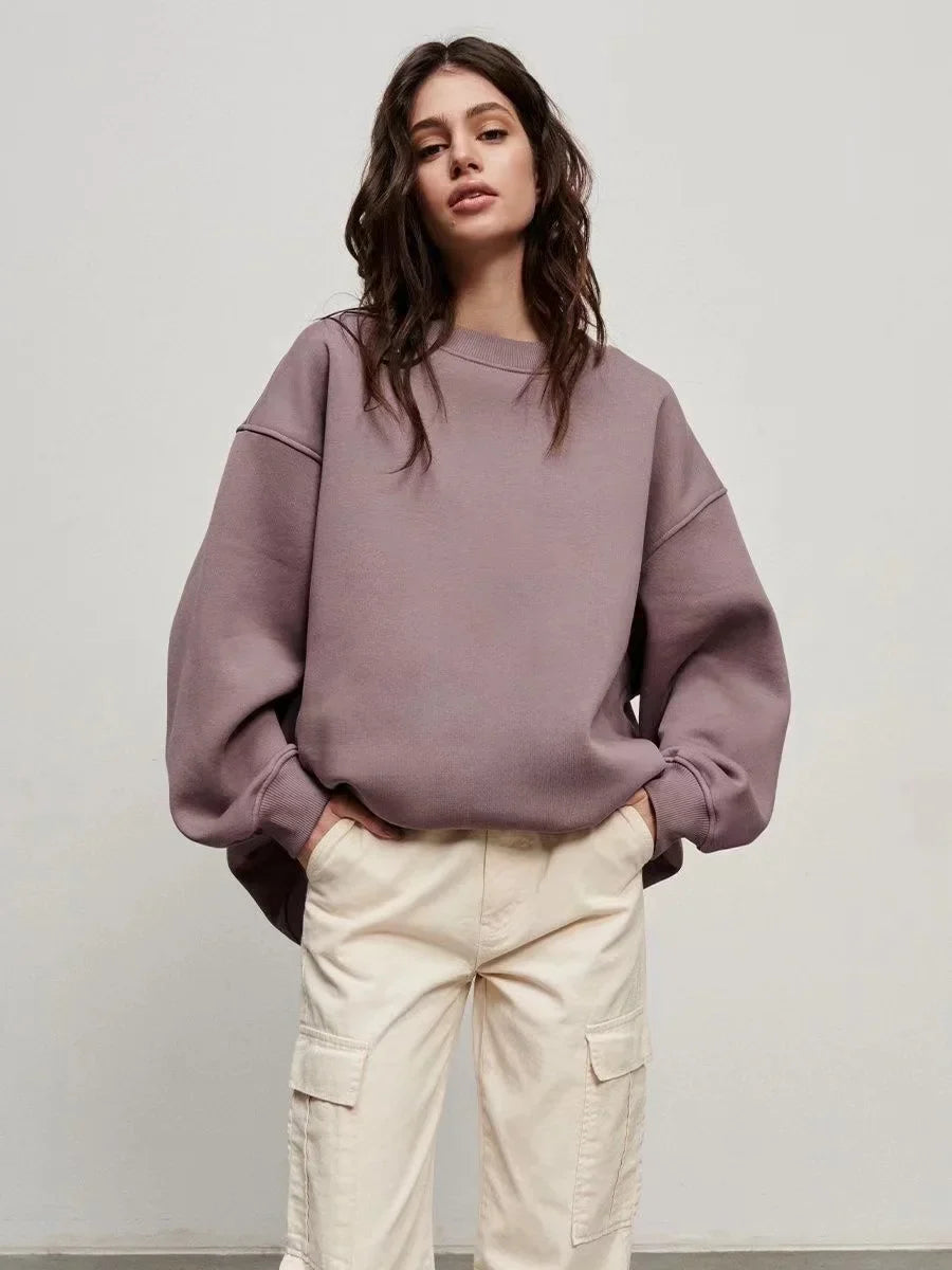 Schlichter Oversize Pullover | Komfort Und Stil Für Jeden Tag – Veloura