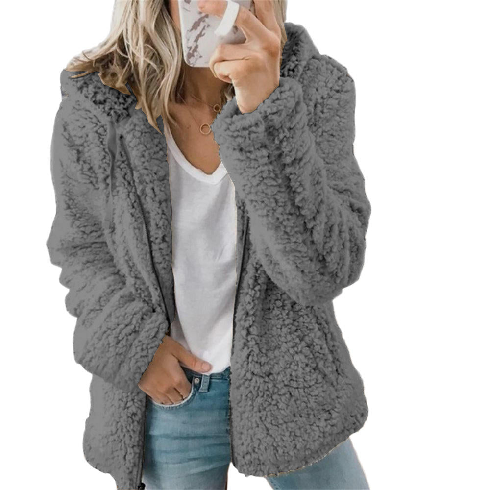 Echoarchiv | Teddy Fleecejacke Damen Lang