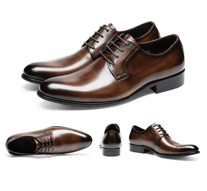 Echoarchiv | Schnürschuhe Italiano Derbi Leder Anzugschuhe Herren