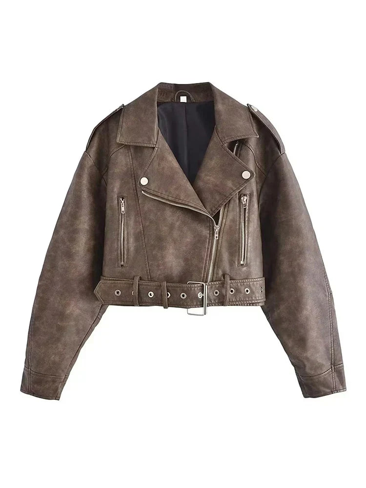 Echoarchiv | Winter Damen jacke mit Gürtel