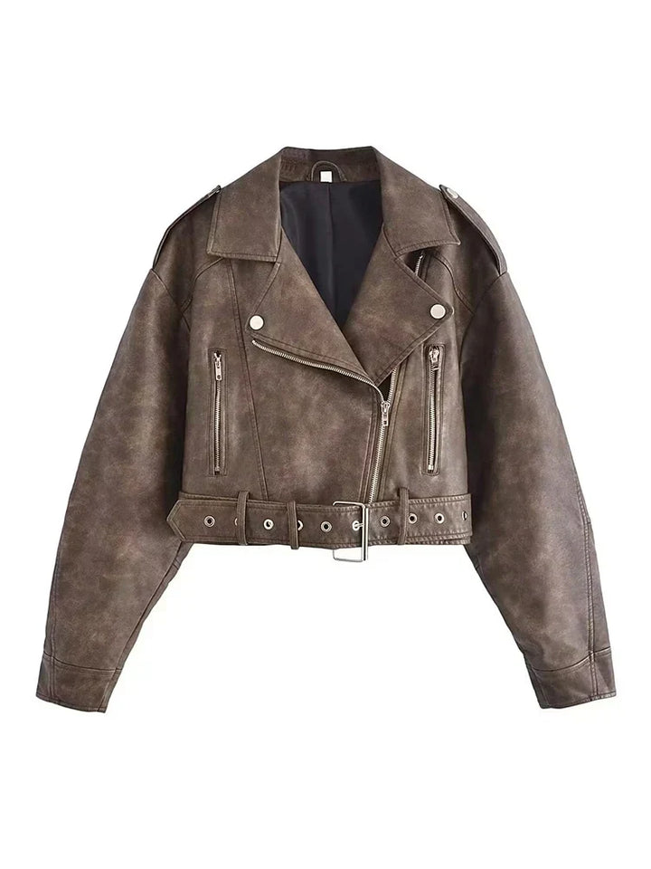Echoarchiv | Winter Damen jacke mit Gürtel