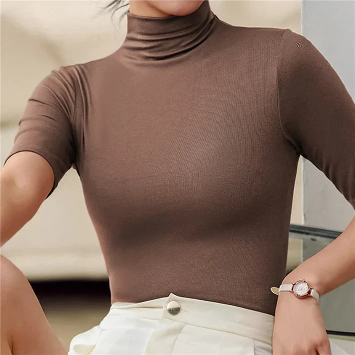 Echoarchiv | Ultra-Dünner Nahtloser Rollkragenpullover