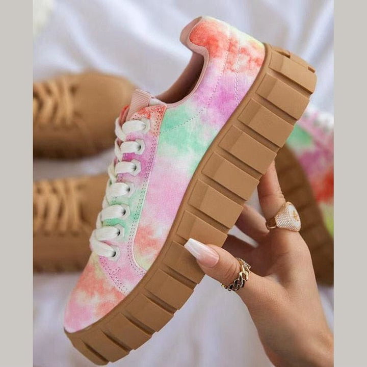 Modische orthopädische Damenschuhe mit PlatEchoarchivusohle