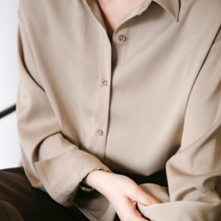 Echoarchiv | Damenbekleidung Seidenhemd Vintage Bluse