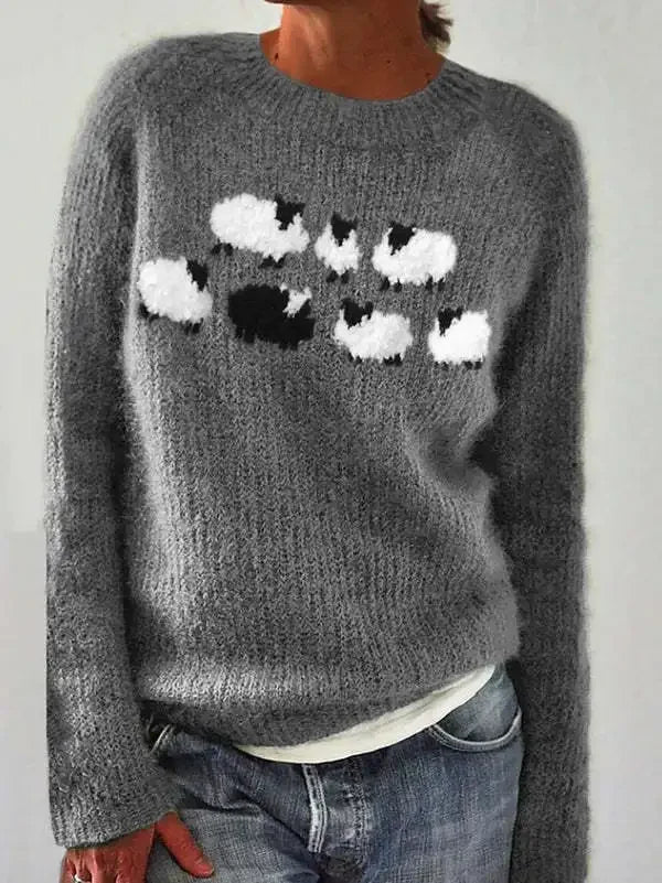 Echoarchiv | Clair Strickpulli Herbst Mit Mustern