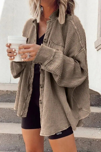 Echoarchiv | Sommerjacke Aus Lässiger Strickware