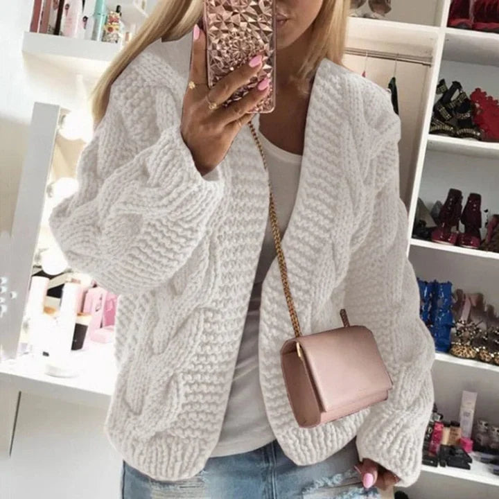 Dicker pullover für kalte Tage