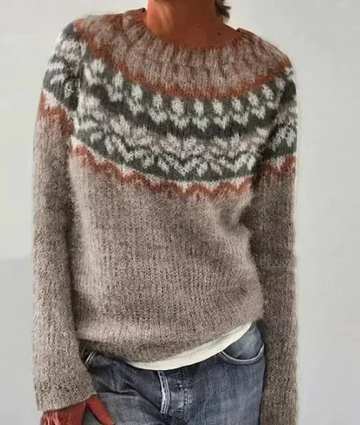 Echoarchiv | Clair Strickpulli Herbst Mit Mustern