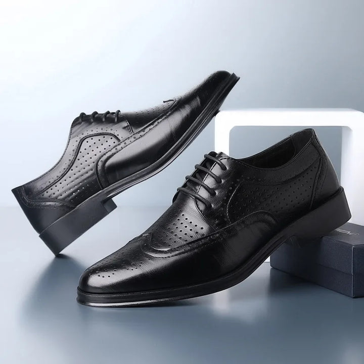 Echoarchiv | Bequeme Oxford Herren Business Anzug Schuhe