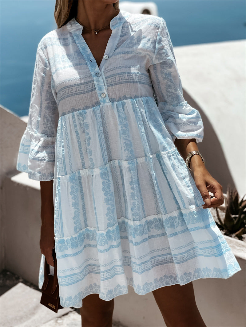 Echoarchiv | Boho Tunika Kleid mit Schichten Millana