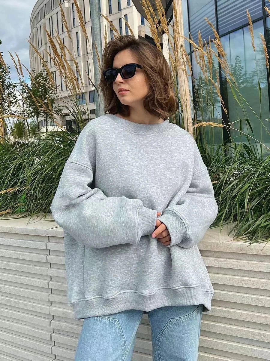 Schlichter Oversize Pullover | Komfort Und Stil Für Jeden Tag – Veloura