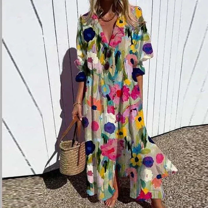 Echoarchiv | Luxuriöses Frühlings-Bohemian-Kleid