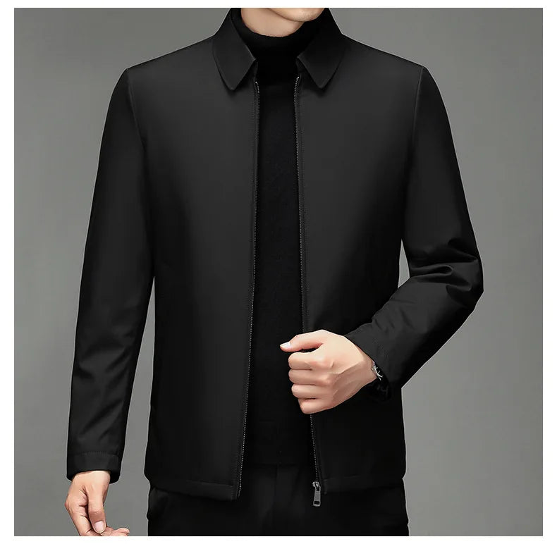 Luxuriöse Nanosilk-Daunenjacke – Taviero
