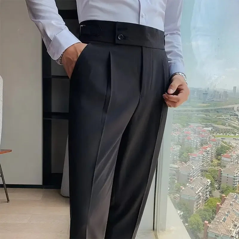 Echoarchiv | Chic Hochtaillierte Chinohose