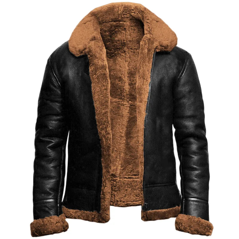 Echoarchiv | Leder Wintermantel