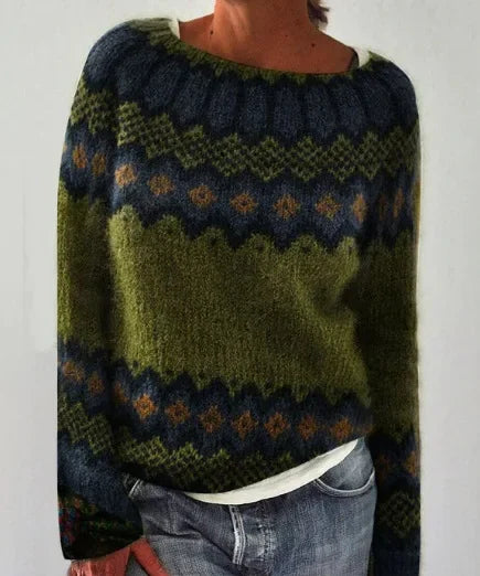 Echoarchiv | Clair Strickpulli Herbst Mit Mustern