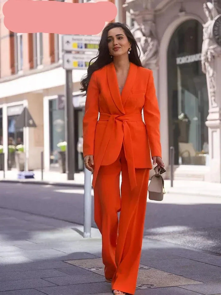 Stilvolle Blazer Set Für Damen - Blazer+Hose – Avérine