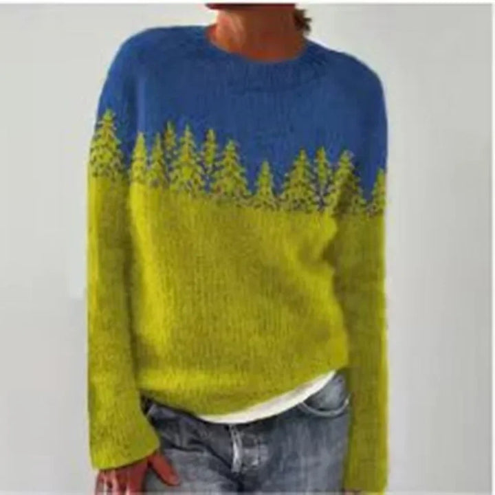 Echoarchiv | Clair Strickpulli Herbst Mit Mustern