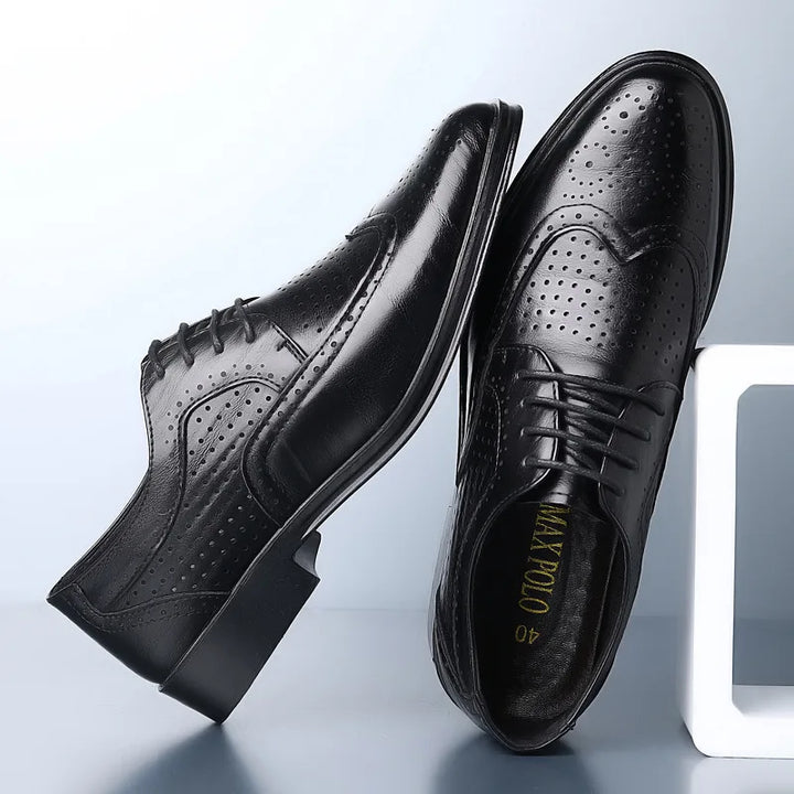 Echoarchiv | Bequeme Oxford Herren Business Anzug Schuhe