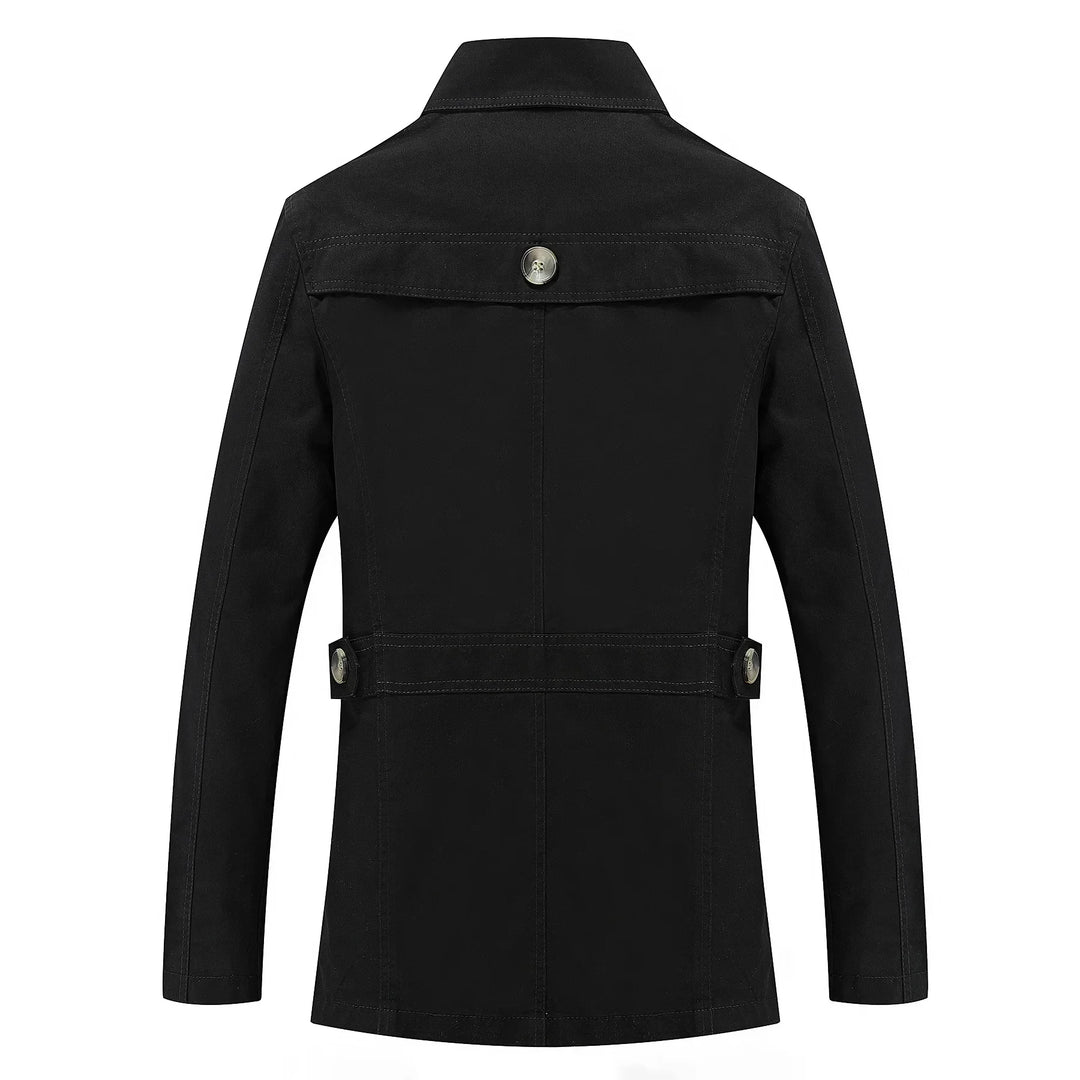 Echoarchiv - Stylischer langer Herbst-Trenchcoat für Herren