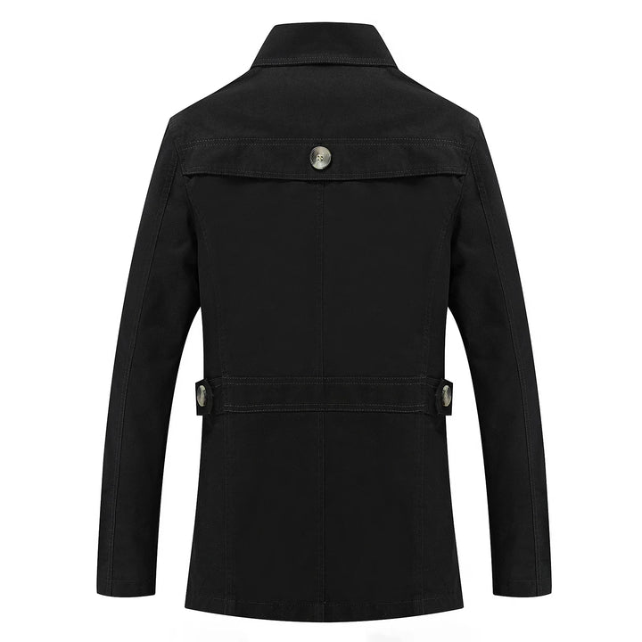 Echoarchiv - Stylischer langer Herbst-Trenchcoat für Herren