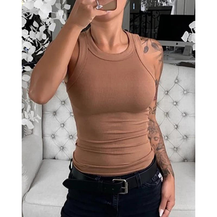 Echoarchiv | Klassisches Körpergefühl Damen Ripp-Tanktop