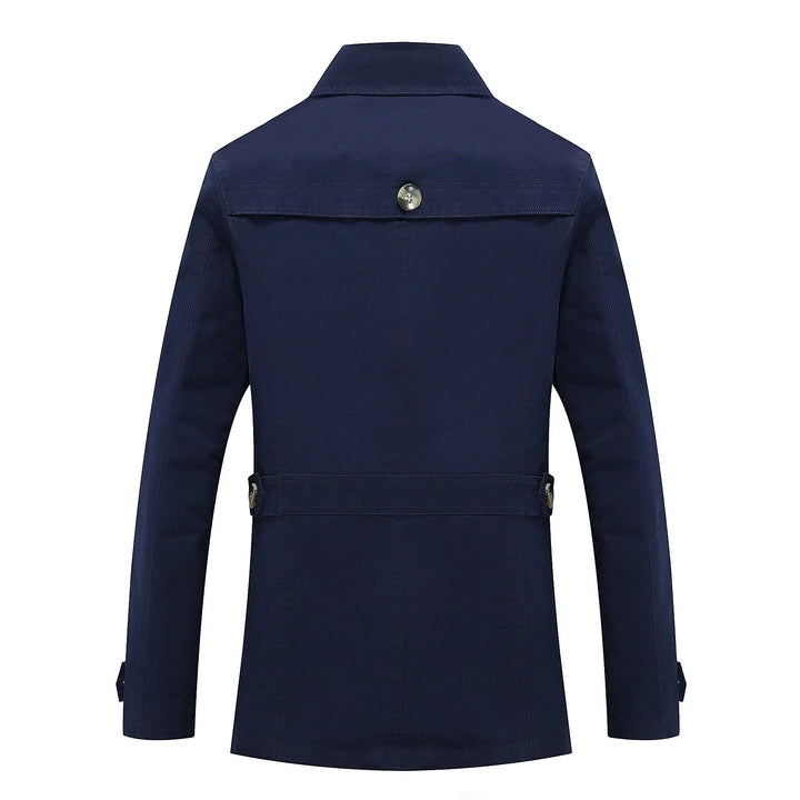 Echoarchiv - Stylischer langer Herbst-Trenchcoat für Herren