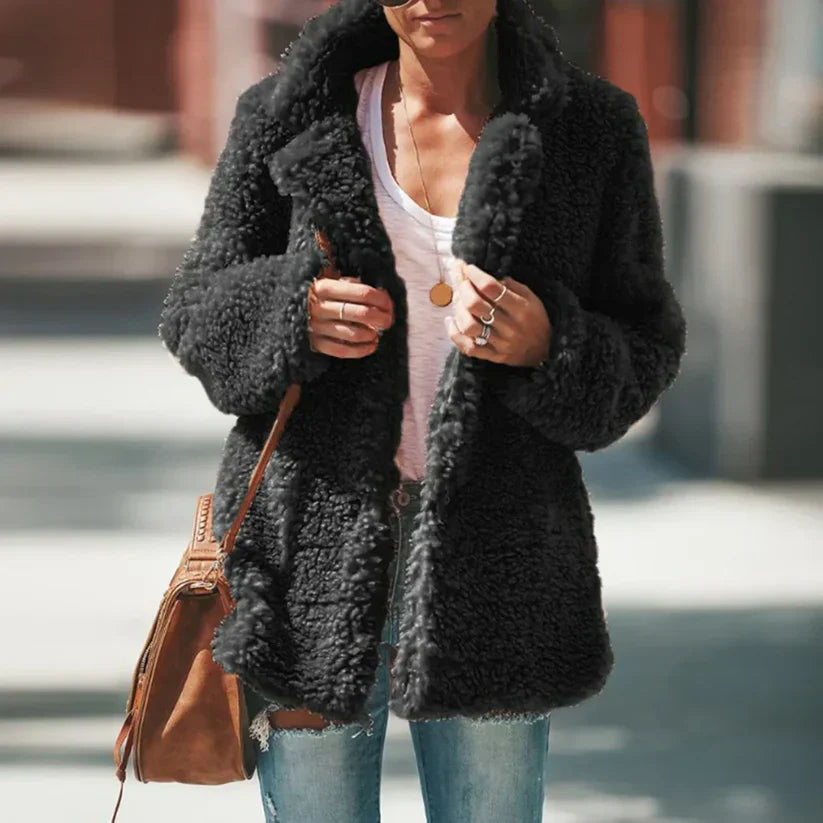 Echoarchiv | Warme Fleece Mantel