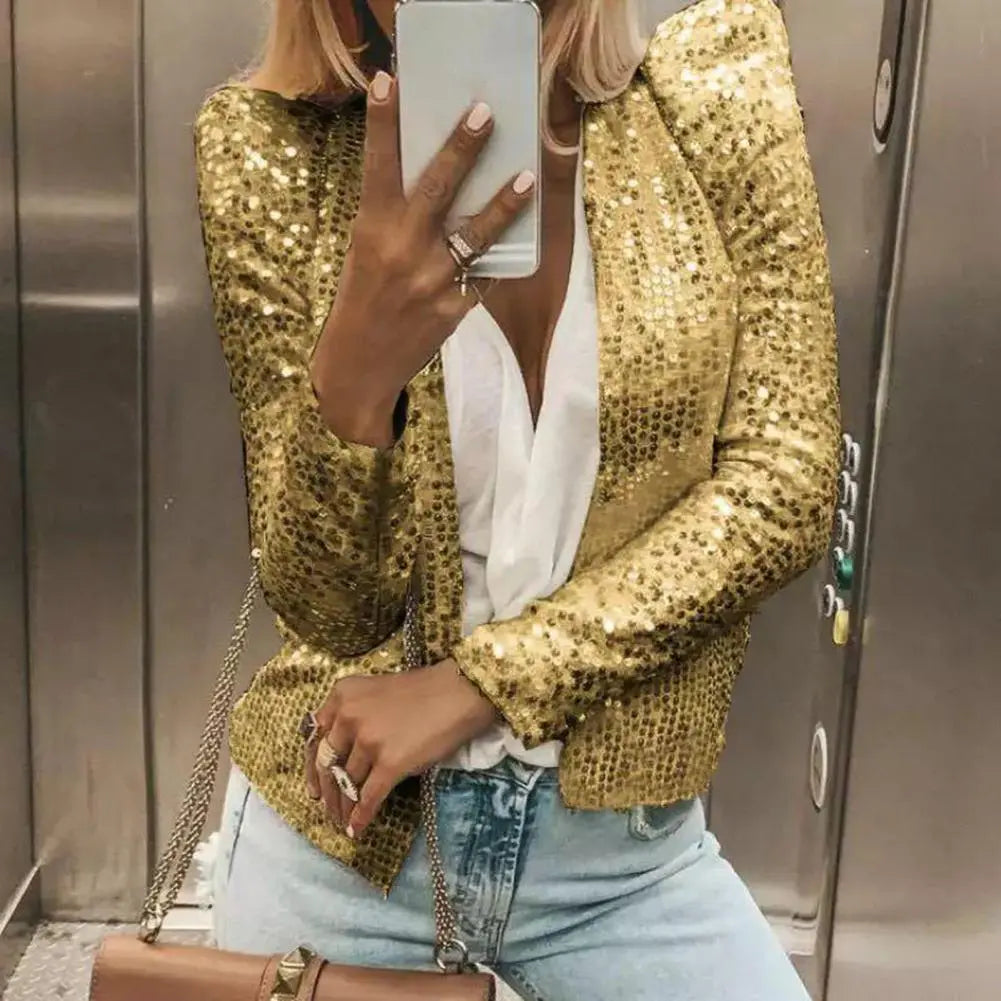 Echoarchiv | Eleganter Pailletten-Blazer